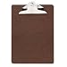 OIC83101 - Hardboard Clipboard, Holds 1 Of Paper, 9x15-1/2, Brown