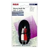 RCA Stereo Hook-Up Cable (AH19) (Discontinued by Manufacturer)