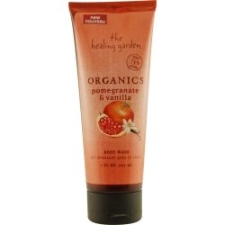 Healing Garden Organics Pomegranate & Vanilla Body Wash 7 oz