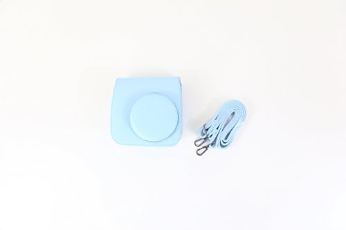 Gmatrix Fujifilm Instax Mini 8 Instant Camera Accessory Bundles Set (Included: Blue Mini 8 Vintage Case Bag/ Blue Hard Cover Instax Mini Book Album/ Blue Rabbit Design Mini 8 Close-Up Lens(Self-Portrait Mirror)/ Colorful Close-Up Lens For Mini 8/ Wall Decor Hanging Frame/ 3 Inch Photo Frame/ Colorful Decor Sticker Borders)