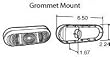 Truck-Lite 66205C 66 Series Back-Up Lamps Truck-Lite 66205C 66 Series Back-Up Lamps