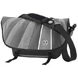 Crumpler The Barney Rustle Blanket, Messenger Style Travel/Day Bag, Color: Gun Metal/Grey/Lt Grey
