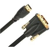 PCMICROSTORE Branded - 4.5 Meter (15 Feet) Hdmi Male To DVI Male Digital Video Audio Cable... by PCMicroStore