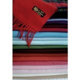 100% Cashmere Scarf --65 Rich Colors! Super Soft