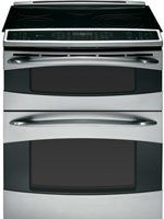 GE Profile PS978STSS 30 Slide In Electric Range, 5 Elements, 6.6 cu. ft. Convection Double Ov