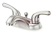 Trident 6PB14 Lavatory Faucet, 2.2GPM, Brushed Nickel