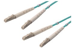 50/125, 10 Gig Multimode Fiber Cable, Dual LC / Dual LC, 3.0m