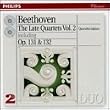 Beethoven: The Late Quartets, Vol.2