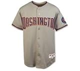 Washington Nationals Authentic Road Jersey, Size= 52