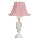 Gingham Table Lamp - Color Rose
