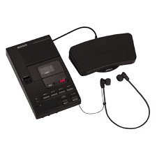 SONM2000A - Analog Micro Cassette Recorder Transcriber Model M2000A by Sony