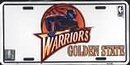 Golden State Warriors License Plate