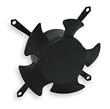 Dayton 2RTJ9 Axial Fan, 4 1/8 In Sq, 110CFM, 115V, 48 Dba
