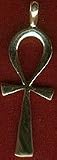 Spirit Stone Silver & Gold Jewelry - ANKH (14 kt Gold) 1.5 grams