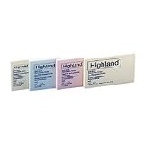 MMM6539YW Plain Self Sticking Highland Notes, 1-1/2x2, Yellow