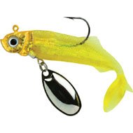 1/16 oz Panfish Spinner Jig Yellow