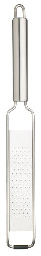 Clear Cut Non - Clogging Stainless Steel Flat Zester Grater