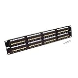 Belkin 48-Port Angled CAT 5e Patch Panel ( F4P338-48AB5-AN )