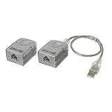 USB Extender, RJ45 Cable Extends To 150ft