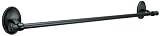 Hardware House 583179 Sheffield 24-Inch Towel Bar Black