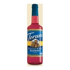 Torani Sugar Free Raspberry Syrup with Splenda, 750 mL