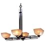 Lineage Collection Mission 19" Wide Four Light Chandelier