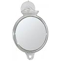 Fog Away Suction Mirror (Clear) (8"h x 6"w x .75"d)