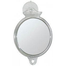 Fog Away Suction Fogless Shower Mirror, Clear