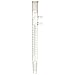 Chemglass CG-1213-09 Glass Style B Reflux Condenser, 150mm Jacket Length, 315mm Height, 24/40 Joint