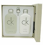 CK ONE by Calvin Klein for Unisex SET-EDT SPRAY 6.7 OZ & BODY LOTION 8.4 OZ