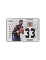 Trading Cards: Patrick Ewing #61/99 (Basketball Card) 2012-13 Panini National Treasures Colossal Materials Jersey Number #8