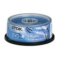 TDK DVD-R 16x 25pack