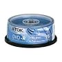 TDK DVD-R47CBED25-8 DVD-R 16x 25 Pack Cakebox