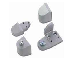 Armalite Style Aluminum Storefront Door Pivot Set - Right Hand - Dark Bronze