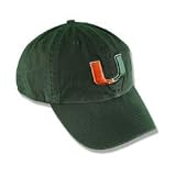 Miami Hurricanes Franchise Fitted Hat - Green