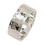 Hammered Silver Band