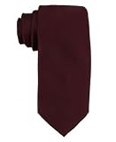 Calvin Klein Skinny Matte Satin Solid Ties