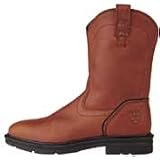 Ariat Mens 'Force' Pull On Work Boots - Rust by Ariat