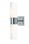 :USE Form One Lighting Twin Sconce, Satin Nickel