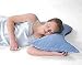 Alex Orthopedic - 1008-BLU - Butterfly Bowtie Neck Pillow - Blue - Regular