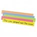 PAC1733 Sentence Strips, Sturdy Tagboard, 3