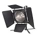 Interfit Photographic 4-Leaf Barn Door with Filter Holder for Stellar Light Heads.