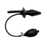 Rubber Inflatable Enema Plug with Inflation Bulb
