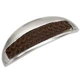 Review Laurey 12590 / Laurey 76mm Churchill Cup Pull- satin nickel/ brown