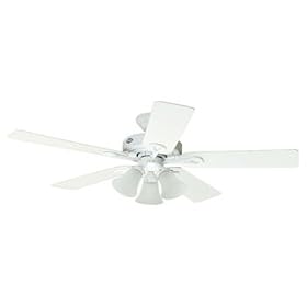 Augusta White Hunter Fan - 21636 (Lifetime Warranty, Factory Renewed)