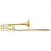 Conn 88H Symphony Series Pro F Attachment Trombone (88H-SGX Silver, Sterling Bell, Gold Plate Trim)