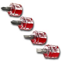 Wilmar W80004 4 Piece Mini Stubby Screwdriver Set