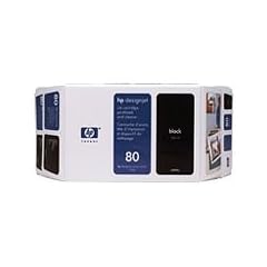HP Nr80 ValuePack Tinte schwarz+Druckkopf