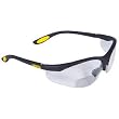 Dewalt DPG59-120C Reinforcer Rx-Bifocal 2.0 Clear Lens High Performance Protective Safety Glasses with Rubber Temples and Protective Eyeglass Sleeve