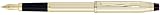 Cross Century II 10 Karat Gold w/ 18 karat gold plated nib Extra Fine Point Fountain Pen - 4509-XF